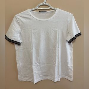 Zara white shirt